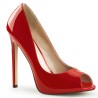 Sexy 42 Open Toe Rosse
