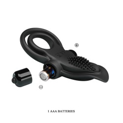 Vibrant Penis Ring Black