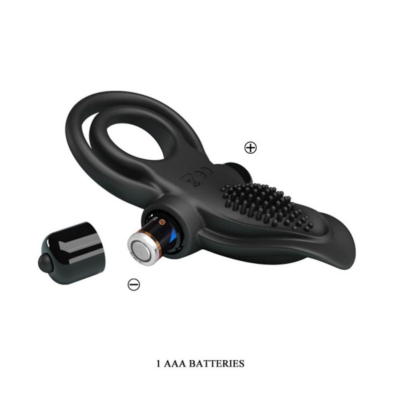 Vibrant Penis Ring Black