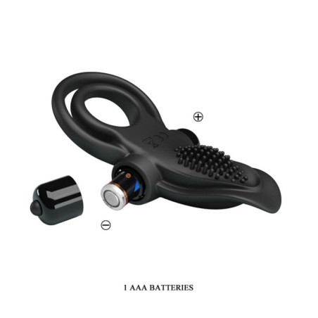 Vibrant Penis Ring Black