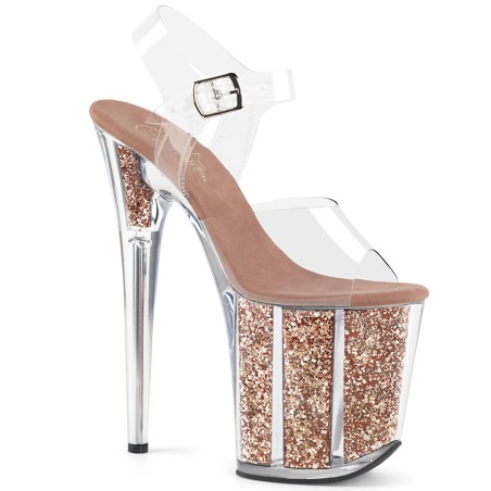 FLAMINGO 808 Oro Glitterato e Trasparenti