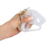 Cintura di castità maschile Cock Cage Set