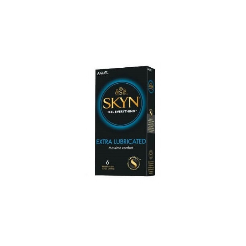 SKYN Profilattici Extra Lubrificati senza lattice 10 pezzi