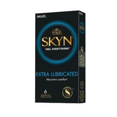 SKYN Profilattici Extra Lubrificati senza lattice 10 pezzi