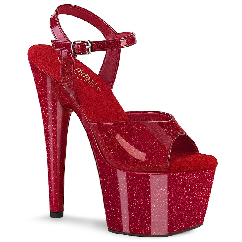 ADORE 709 Rosso Rubino Glitterato