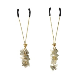 Nipple Clamps - Farfalle Oro