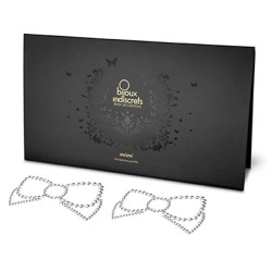 Decorazione per Capezzoli Mini Bow Argento