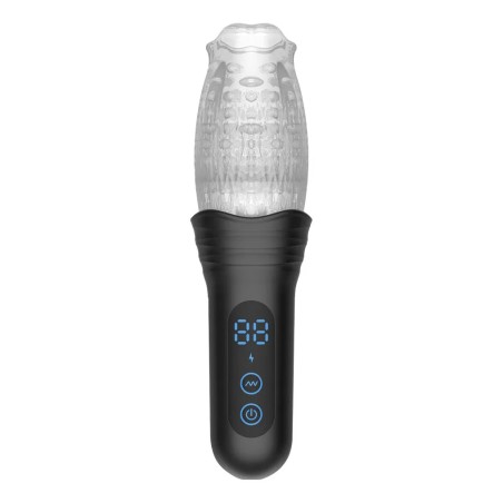 Orgastobator 02  Male Masturbator Black & Transparent