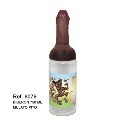 PENIS FEEDING BOTTLE BLACK 750 ML