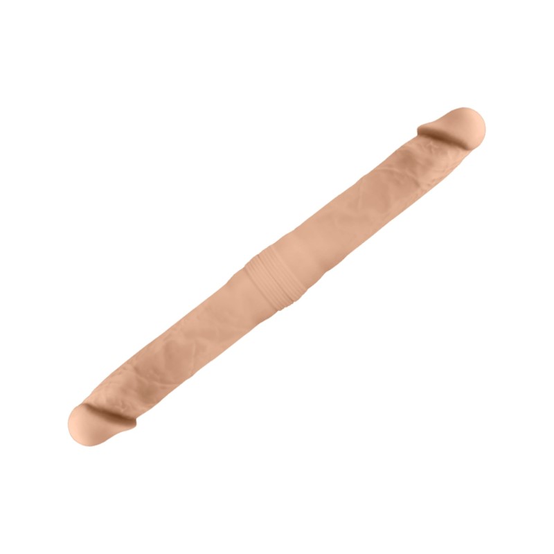 SILEXD DILDO SILICONE DOPPIO DONG MODELLO 1 16'5" M CARNE