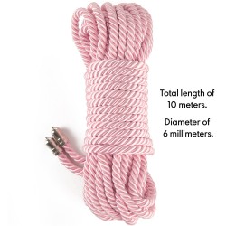 Rebellion Reign Rose Silky Bondage Rope 10 m