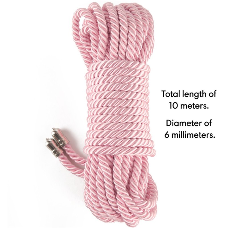 Rebellion Reign Rose Silky Bondage Rope 10 m