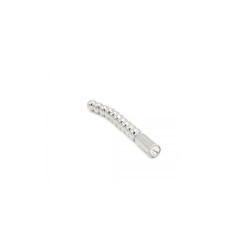 Dilatatore Uretrale Solid Penis Plug Beaded Curved 10 mm