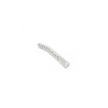 Dilatatore Uretrale Solid Penis Plug Beaded Curved 10 mm