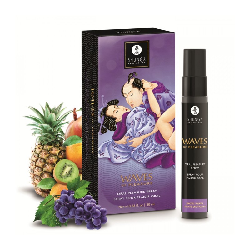 SPRAY ORALE WAVES PLEASURE 20 ML FRUTTI ESOTICI
