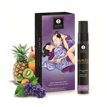 SPRAY ORALE WAVES PLEASURE 20 ML FRUTTI ESOTICI
