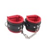 Cavigliere Bondage Super Soft Rosse e Nere