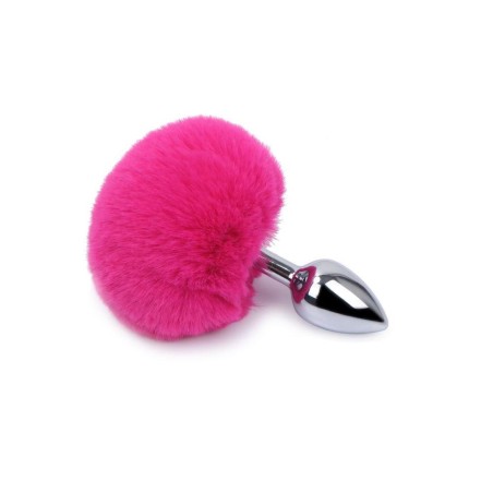 Fantasy Toys - Plug con Pon Pon - Fucsia