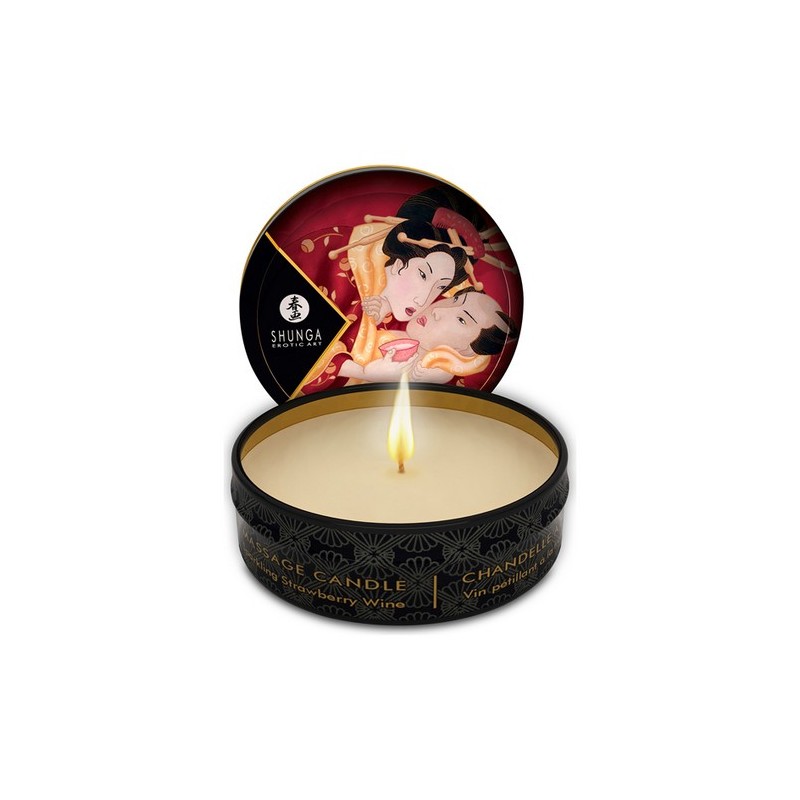 Candela SHUNGA 30gr. Romance, aroma fragola/ vino frizzantino