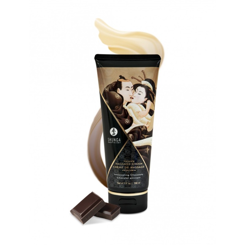 Crema massaggi commestibile shunga gusto cioccolato 200 ML