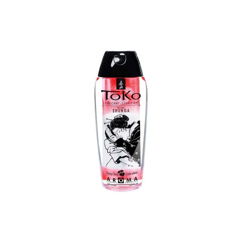 Lubrificante a base acquosa Shunga Toko Aroma alla ciliegia 165 ml