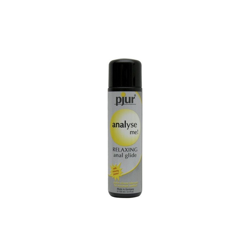 Lubrificante anale rilassante a base siliconica PJUR ANALYSE ME 100 ML
