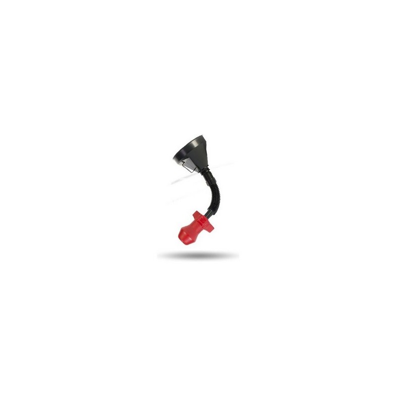 Oxballs Ass tunnel plug silicone rosso + imbuto LARGE
