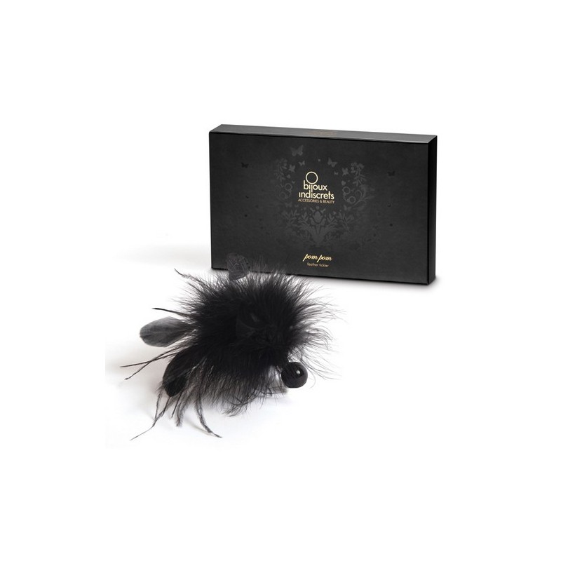 Piumino solletico Bijoux Indiscrets - Pom Pom Feather Tickler