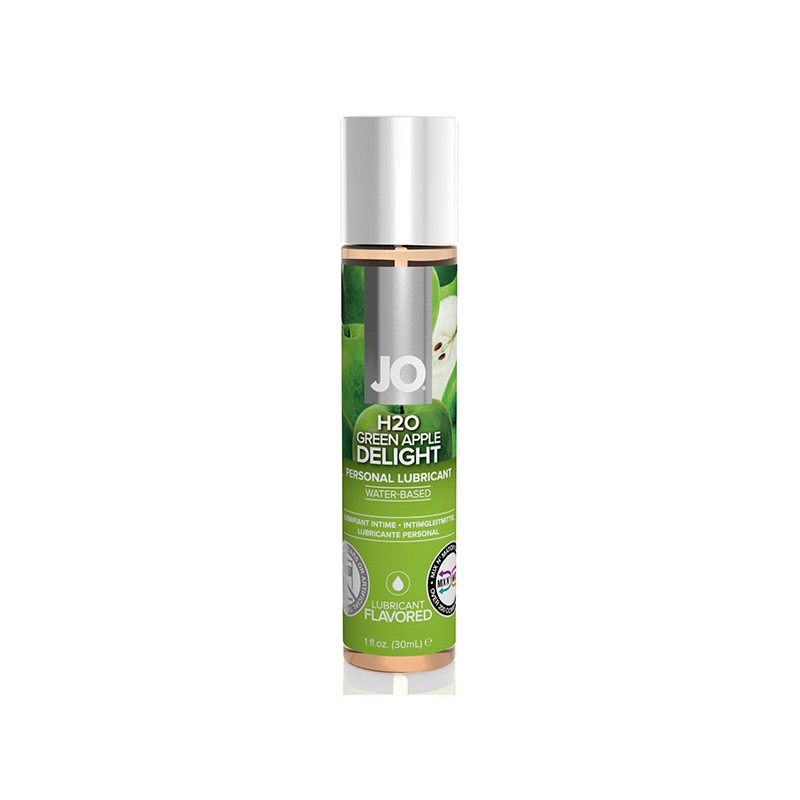 System JO - H2O Lubricante a base acqua aromatizzato alla mela verde  30 ml