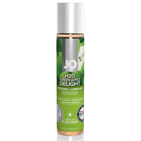 System JO - H2O Lubricante a base acqua aromatizzato alla mela verde  30 ml