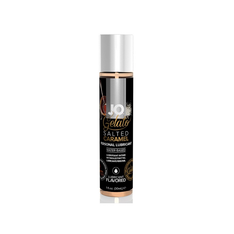 System JO - Lubricante a base acqua aromatizzato al caramello 30 ml