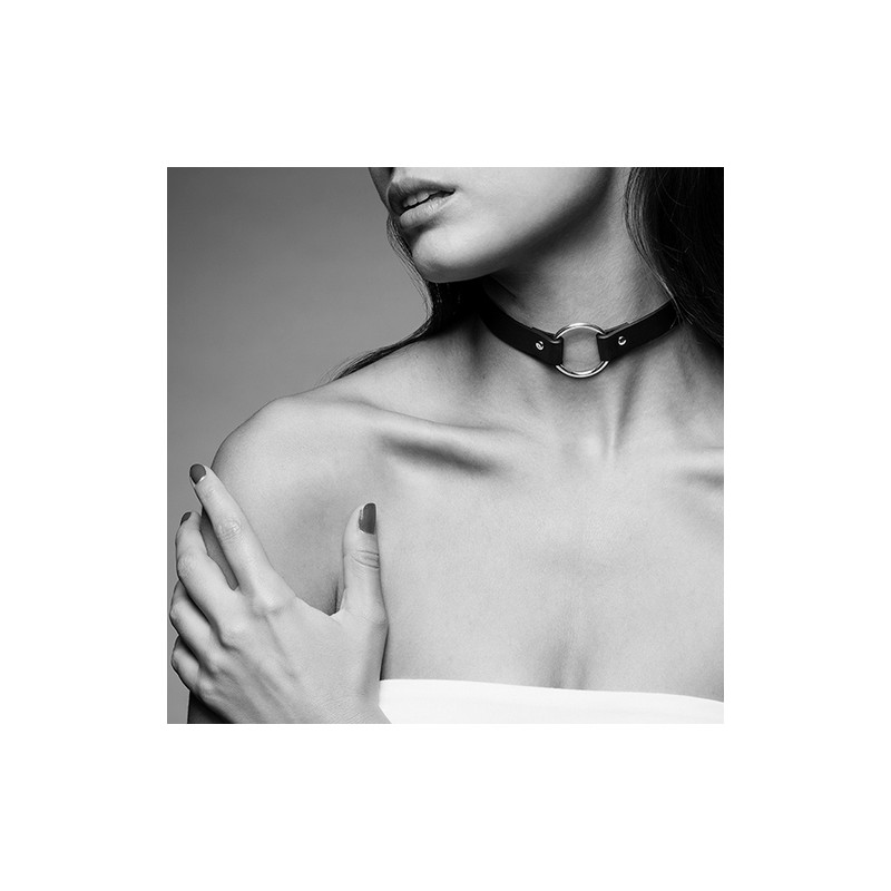 MAZE collare singolo con anello nero