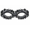 Mascherina in pizzo A710 colore nero