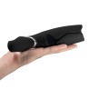 Masturbatore vibrante ricaricabile in silicone Vulcan Masturbator Black