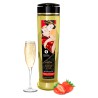 Olio massaggi Shunga ROMANCE fragranza fragola e vino frizzantino 240 ML