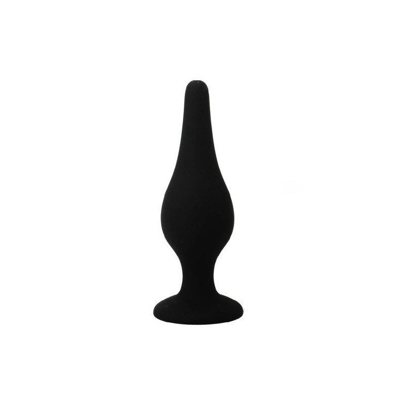 Butt Plug in silicone con ventosa 14 cm