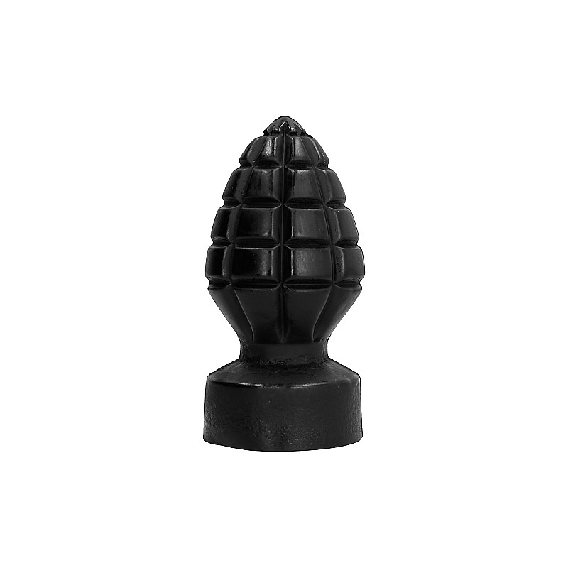 ALL BLACK EXPLOSIVE ANAL PLUG 15 CM X 6 CM