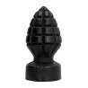ALL BLACK EXPLOSIVE ANAL PLUG 15 CM X 6 CM