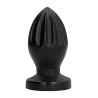 ALL BLACK PLUG SMOOTH 12 CM X 5 CM