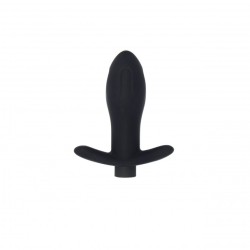 Plug Anale Vibrante Ricaricabile in Silicone nr87 Nero