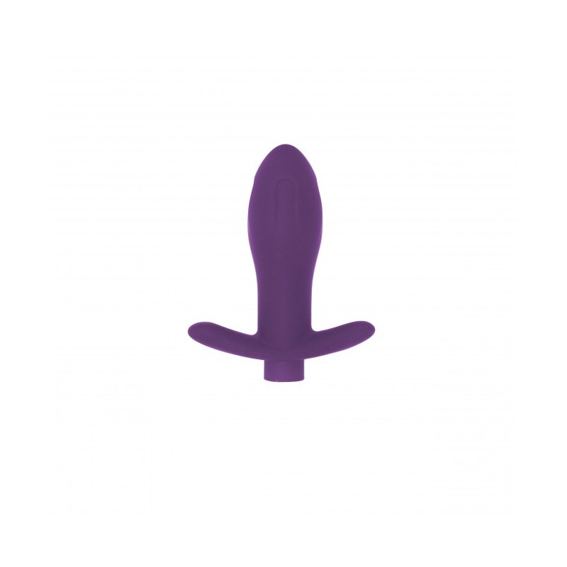 Plug Anale Vibrante Ricaricabile in Silicone nr87 Viola