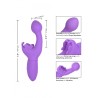 Stimolatore Punto G e Clitoride Butterfly Kiss Ricaricabile Viola