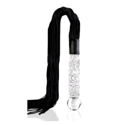 Dildo in vetro con frustino Icicles Glasdildo nr 38