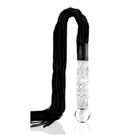 Dildo in vetro con frustino Icicles Glasdildo nr 38