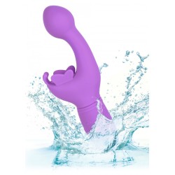 Stimolatore Punto G e Clitoride Butterfly Kiss Ricaricabile Viola