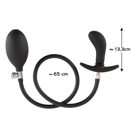 Plug Gonfiabile in silicone con Tubo Removibile 8 cm