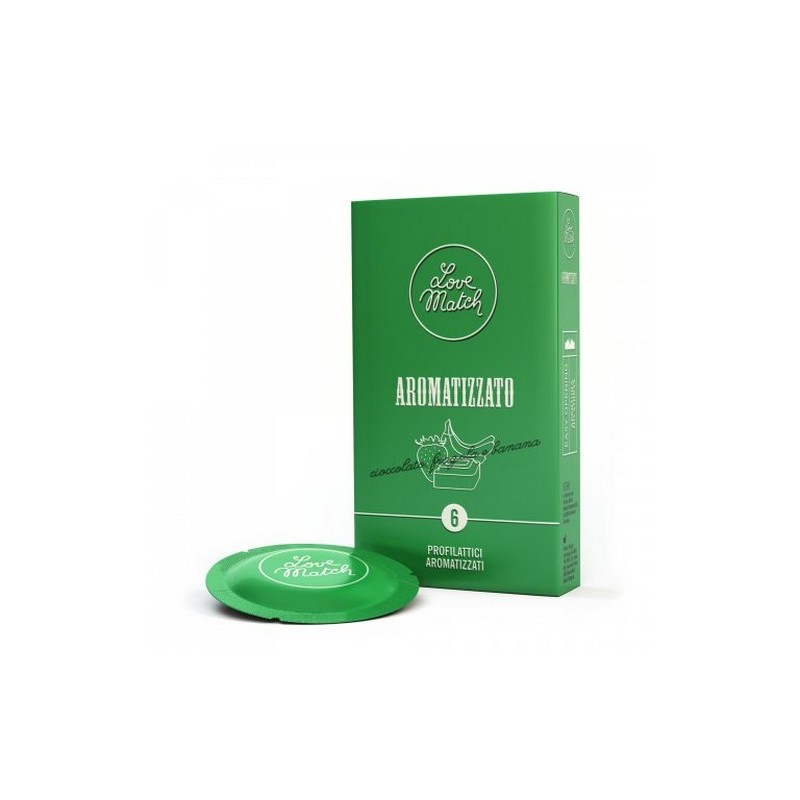 Preservativi Love Match Aromatizzato 6 pezzi