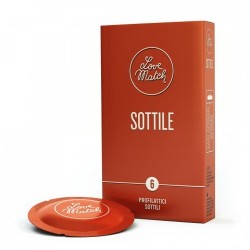 Preservativi Love Match Sottile 6 pezzi