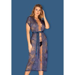 Flowlace Vestaglia in Pizzo Blu