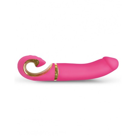 GJAY - Vibratore ricaricabile per il punto G con 3 motori, silicone, 7 modalità di vibrazione 22cm X 3,7cm